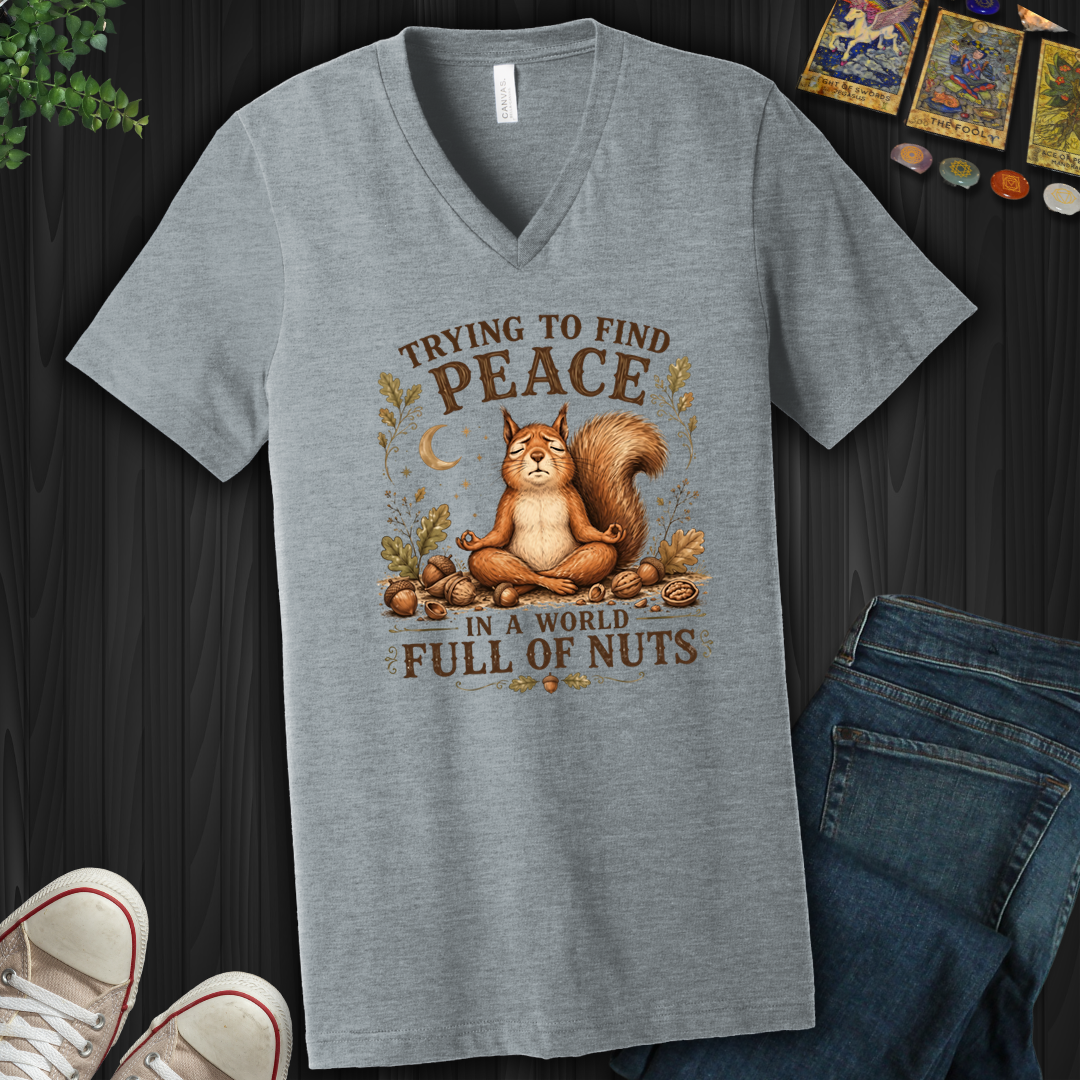 Trying To Find Peace- V-Neck