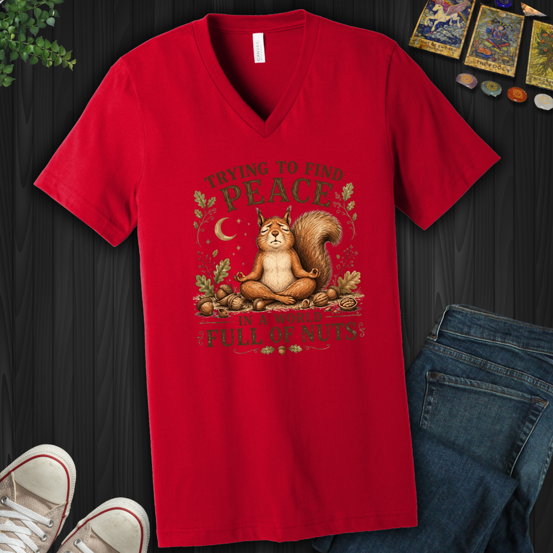 Trying To Find Peace- V-Neck