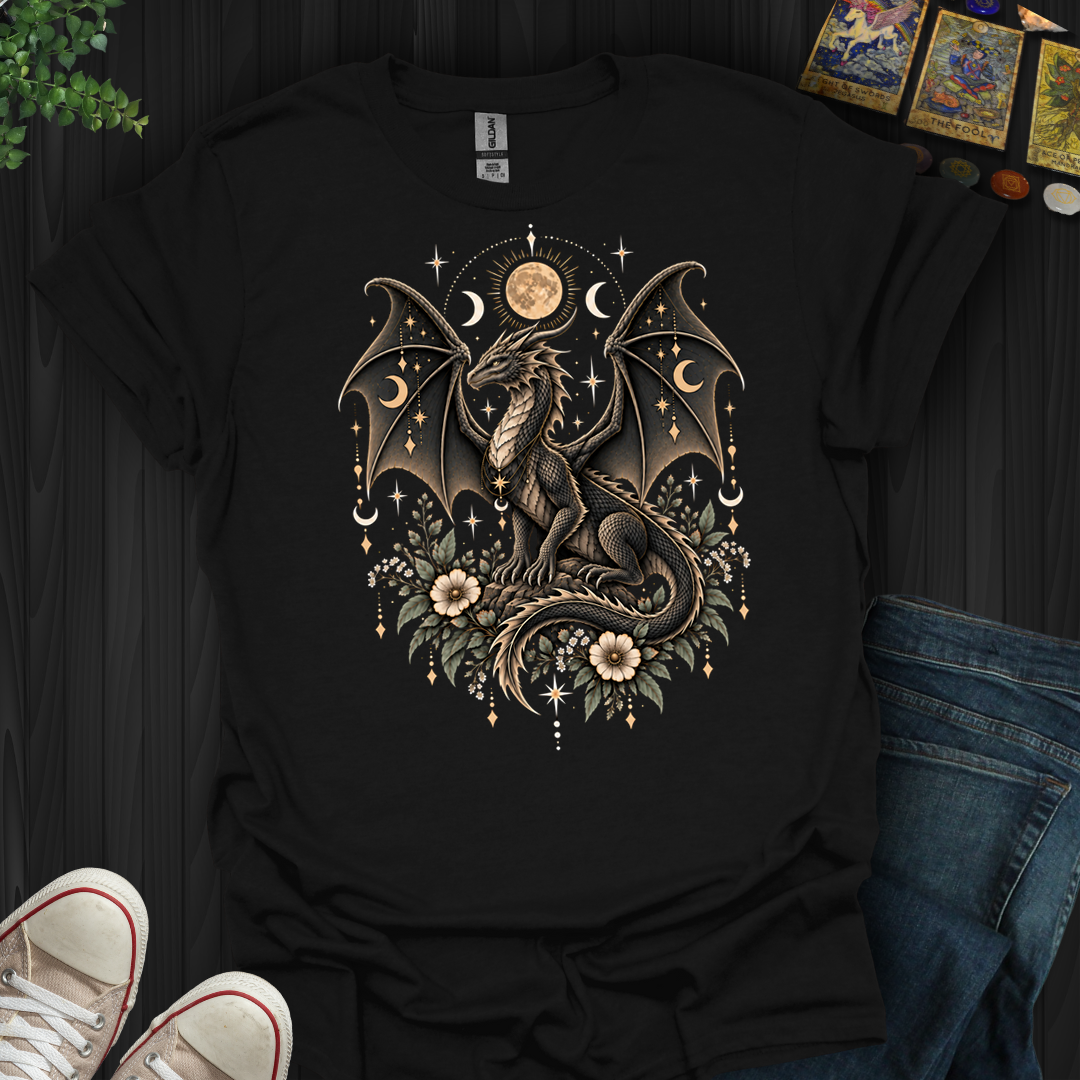 Celestial Boho Dragon- T-Shirt