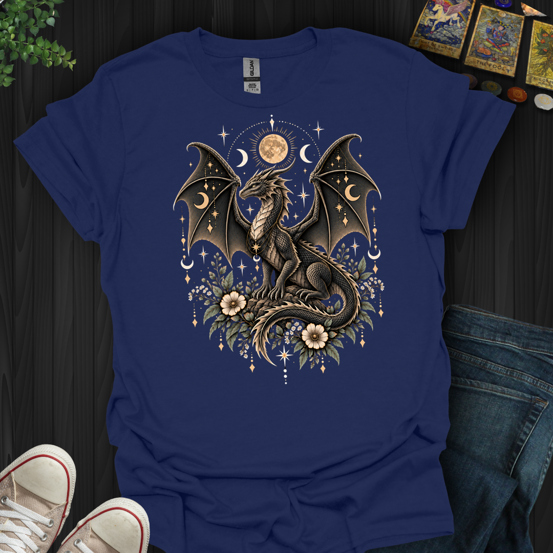 Celestial Boho Dragon- T-Shirt