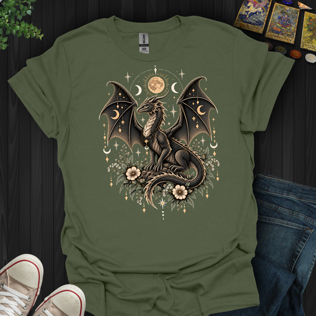 Celestial Boho Dragon- T-Shirt