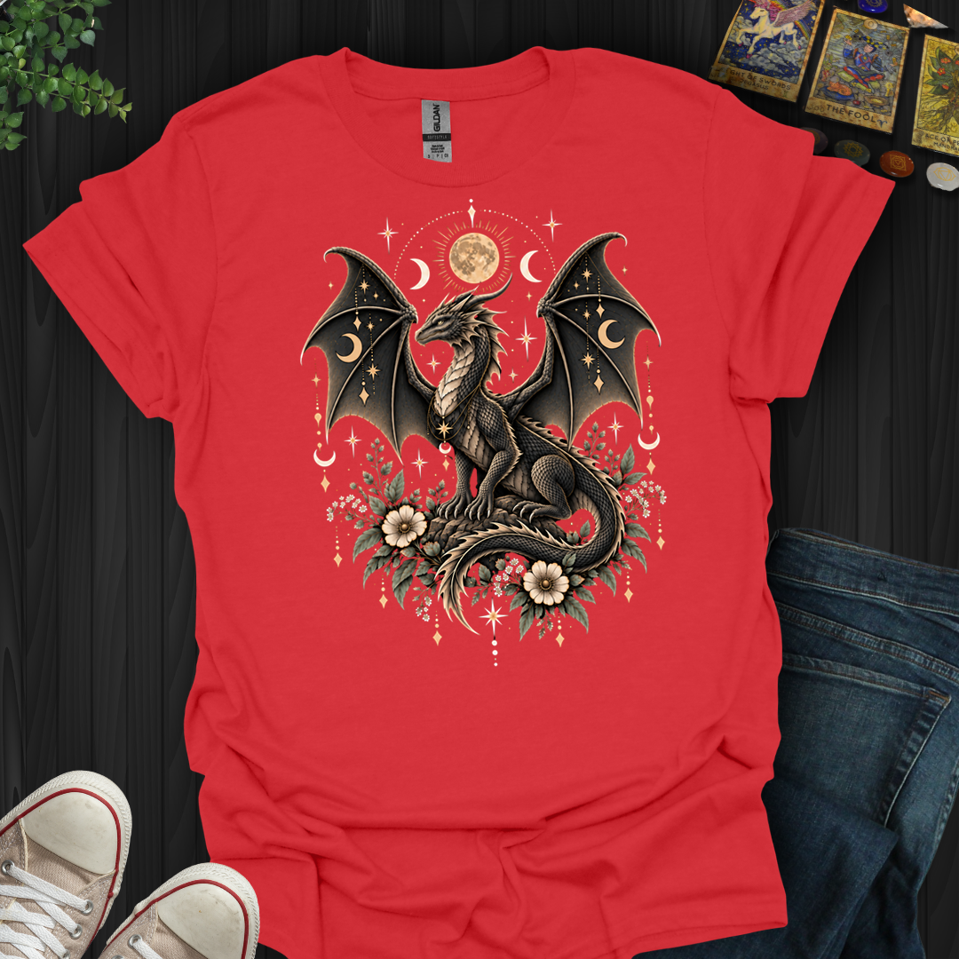 Celestial Boho Dragon- T-Shirt
