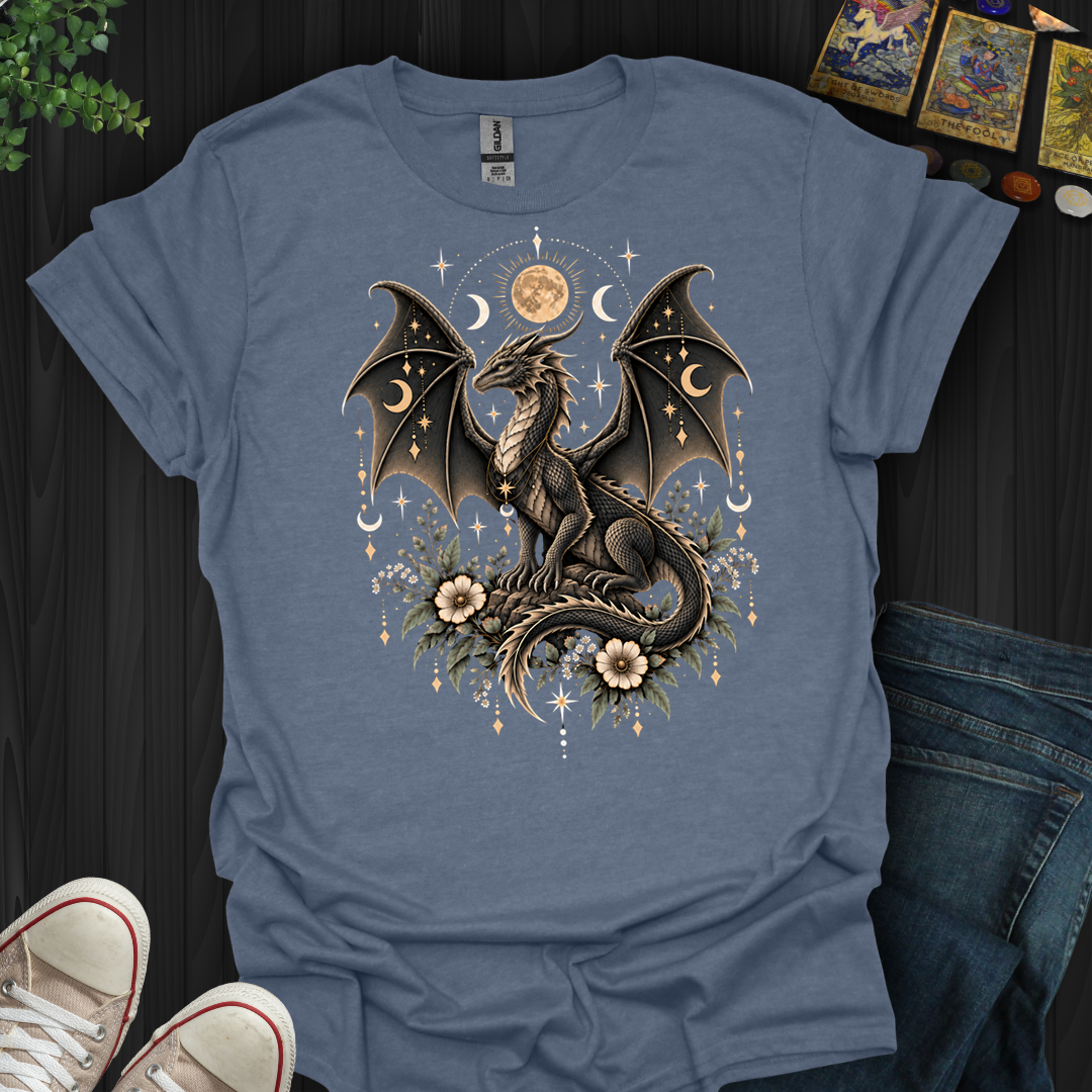 Celestial Boho Dragon- T-Shirt