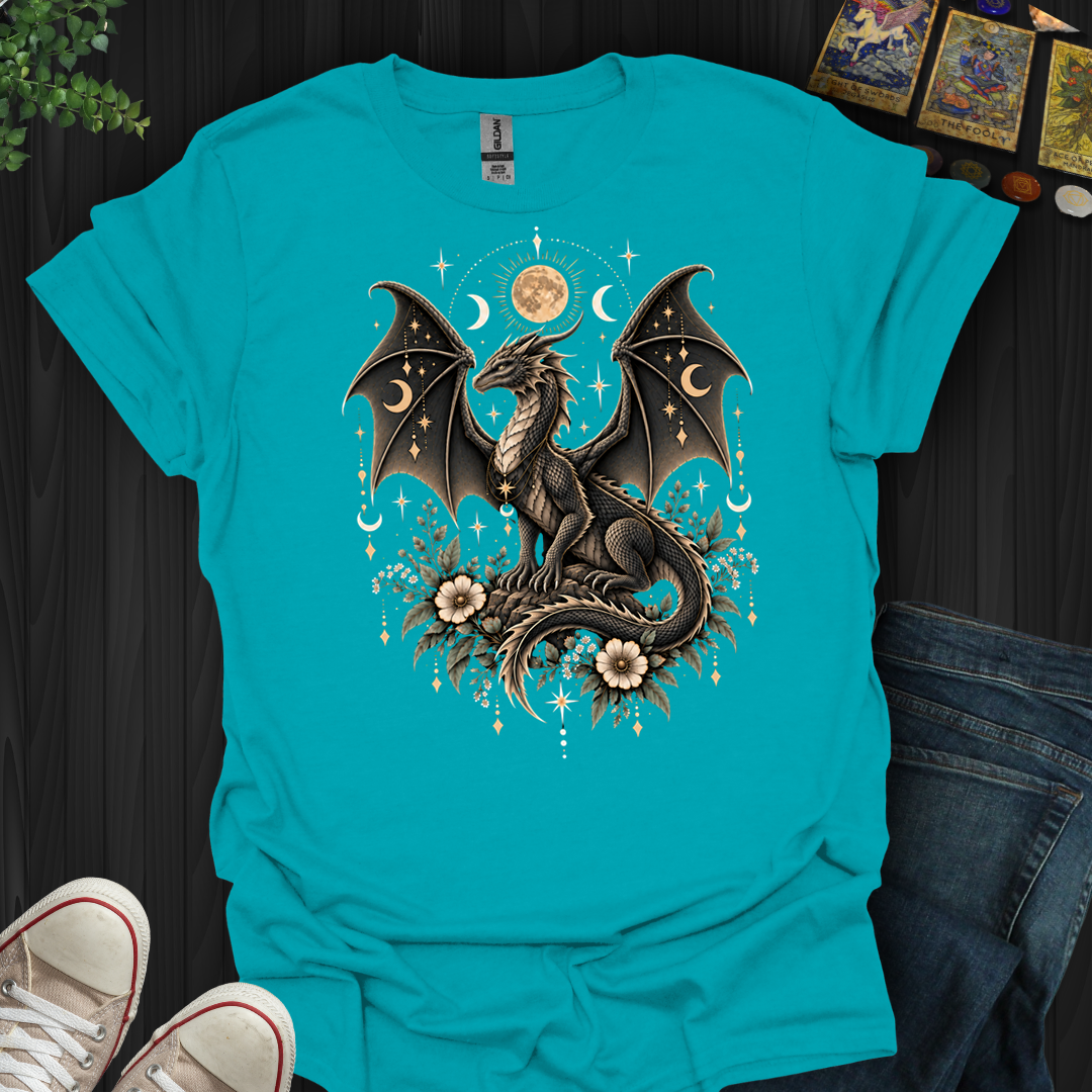 Celestial Boho Dragon- T-Shirt