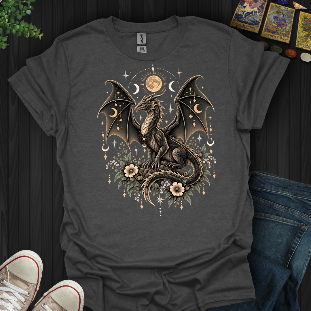 Celestial Boho Dragon- T-Shirt