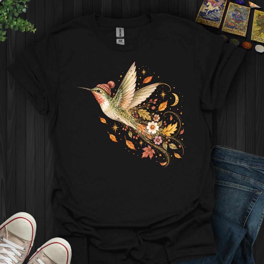 Autumn Hummingbird- T-Shirt