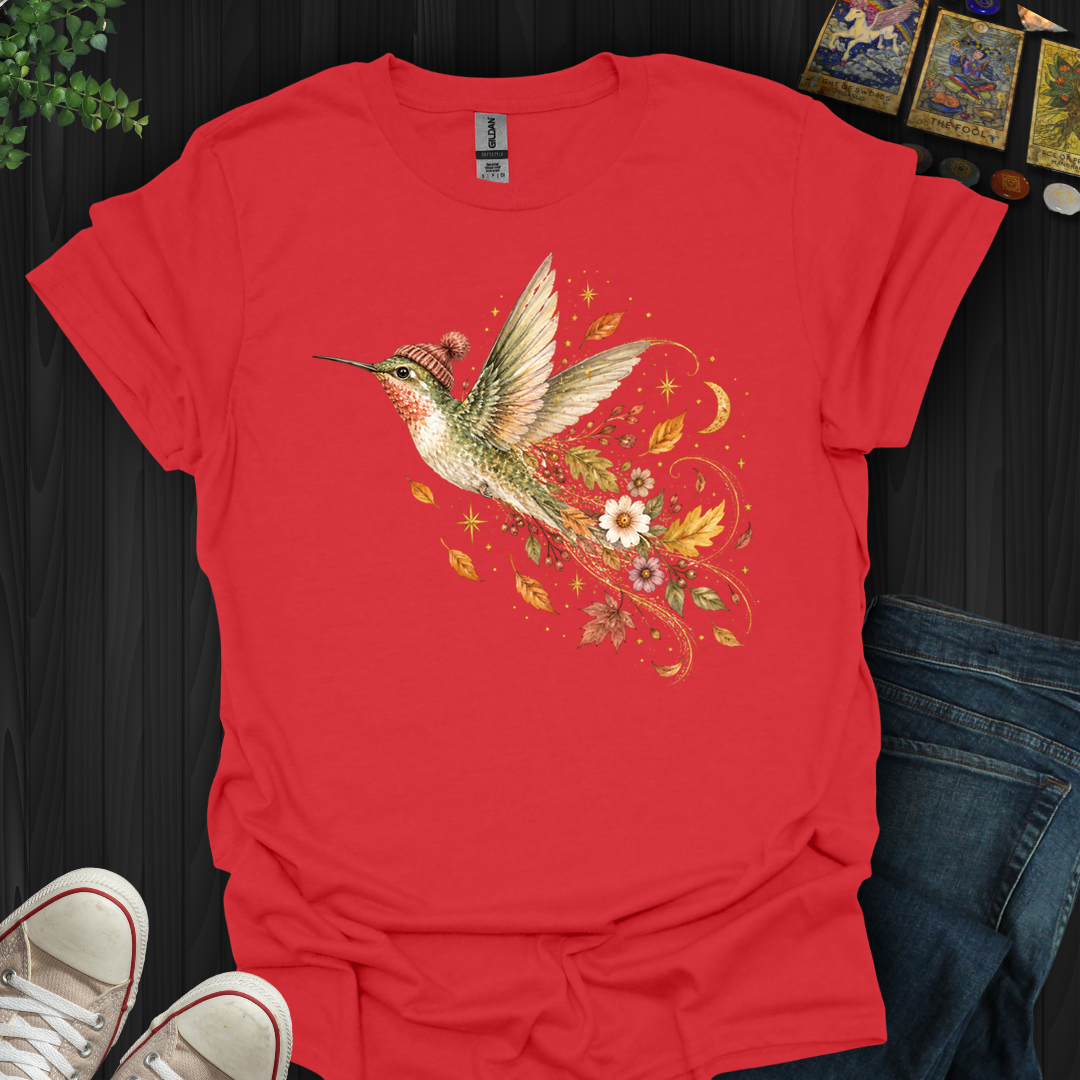 Autumn Hummingbird- T-Shirt
