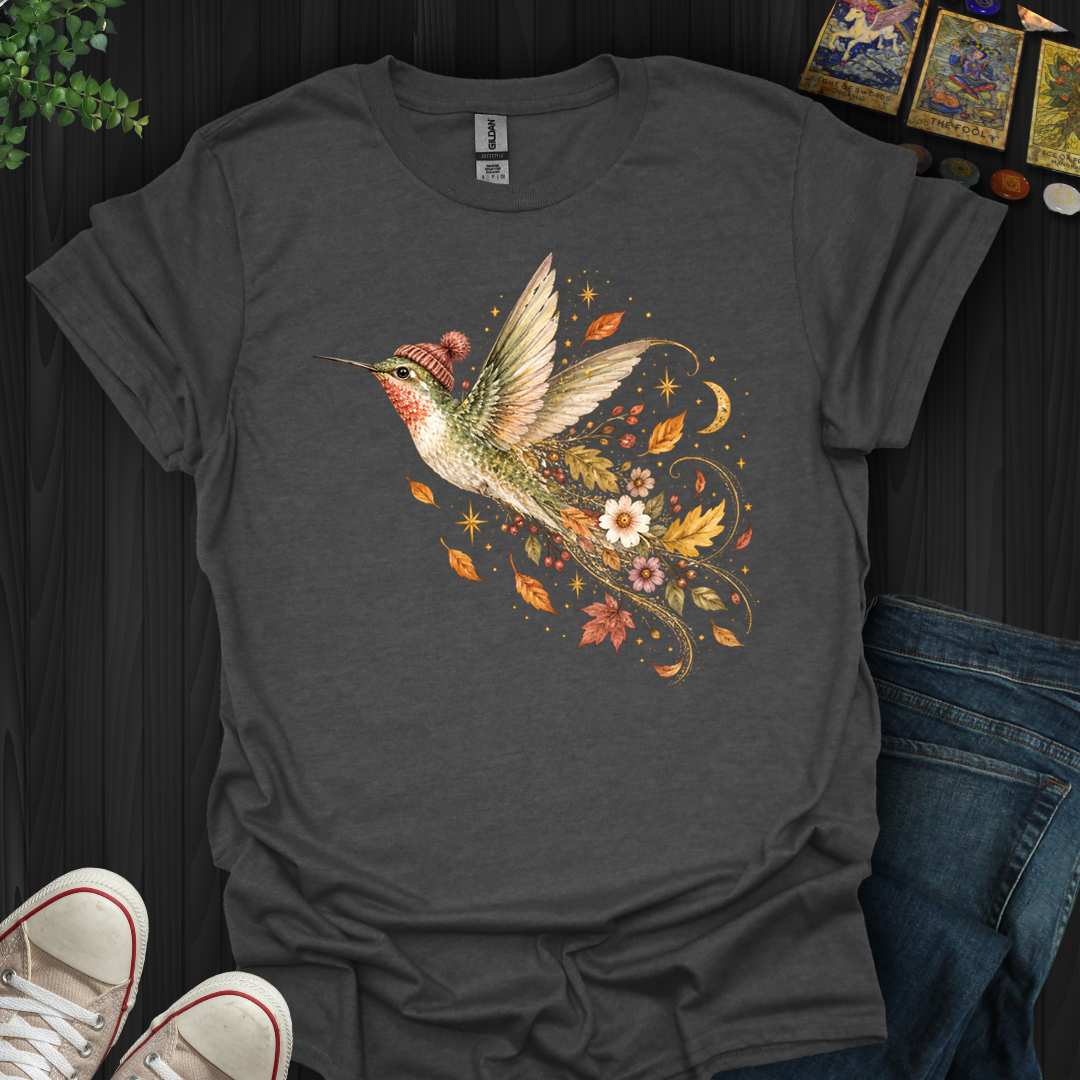 Autumn Hummingbird- T-Shirt