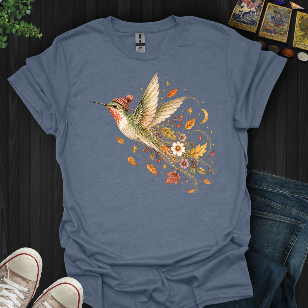 Autumn Hummingbird- T-Shirt