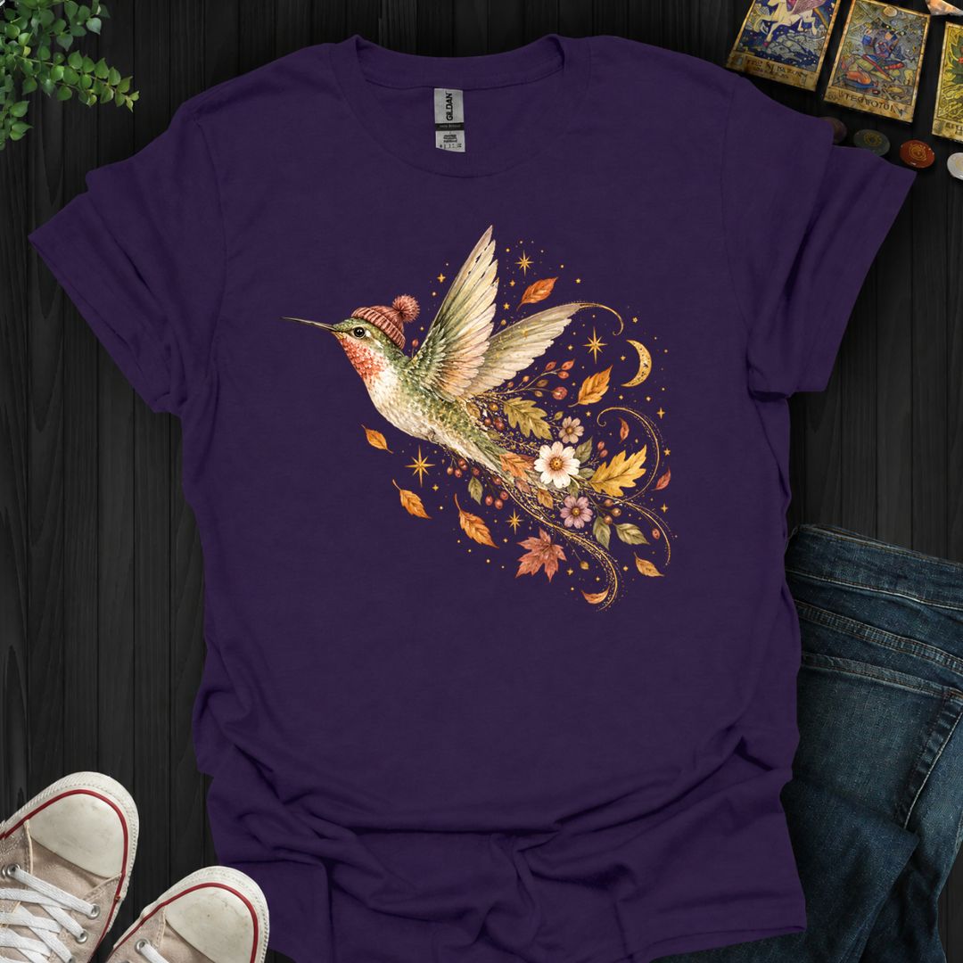 Autumn Hummingbird- T-Shirt