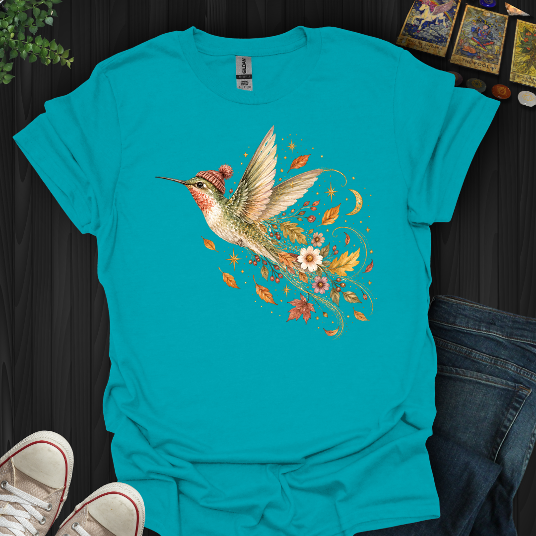 Autumn Hummingbird- T-Shirt
