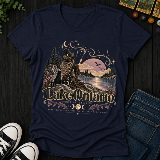 Lake Ontario- Women's Fitted Tee