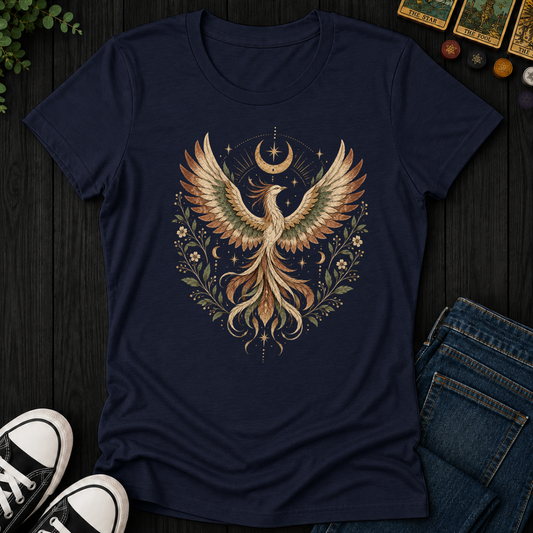 Boho Phoenix- Women's Fitted Tee