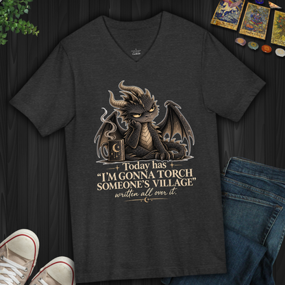 Gonna Torch Someones Village- V-Neck