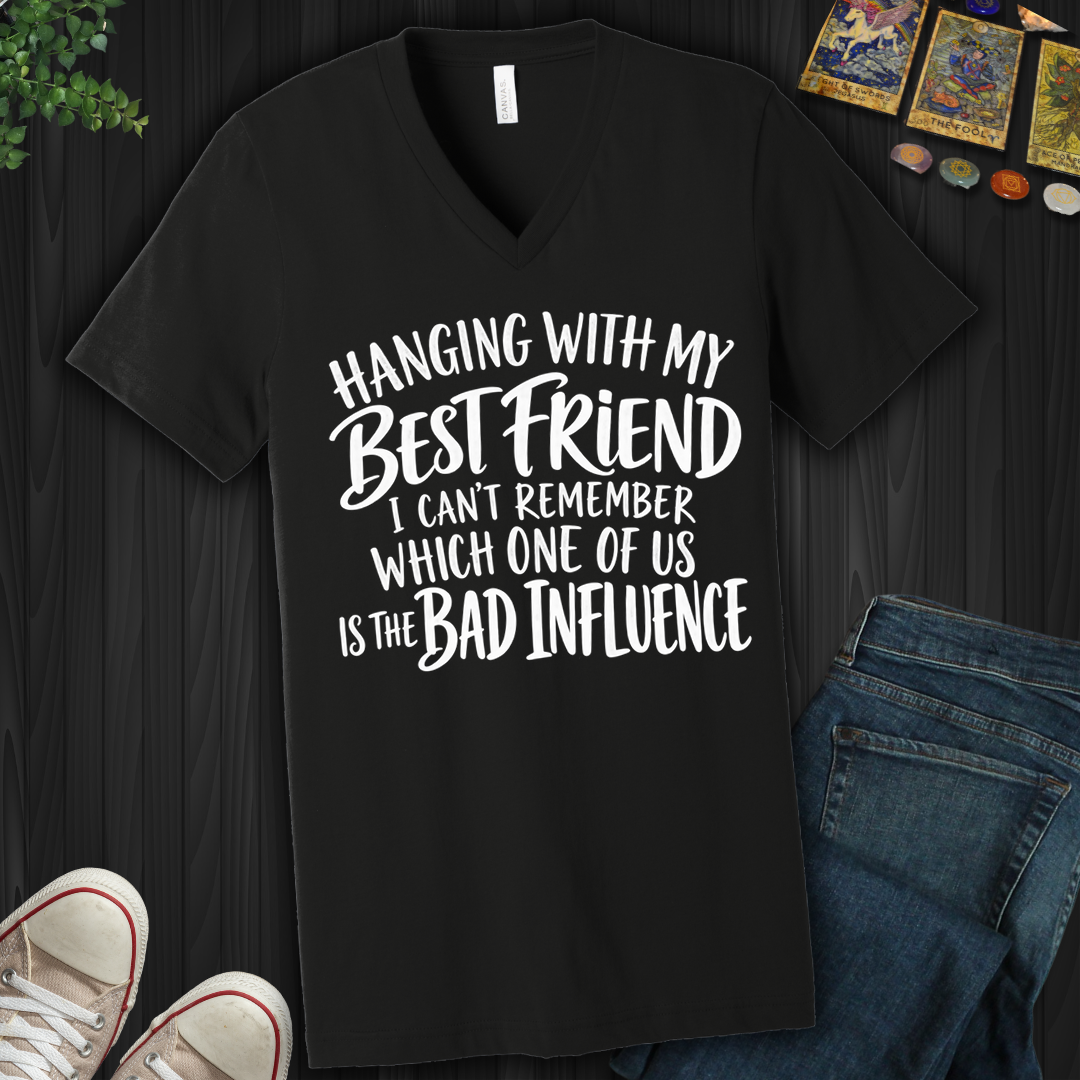 Hanging With My Best Friend- V-Neck