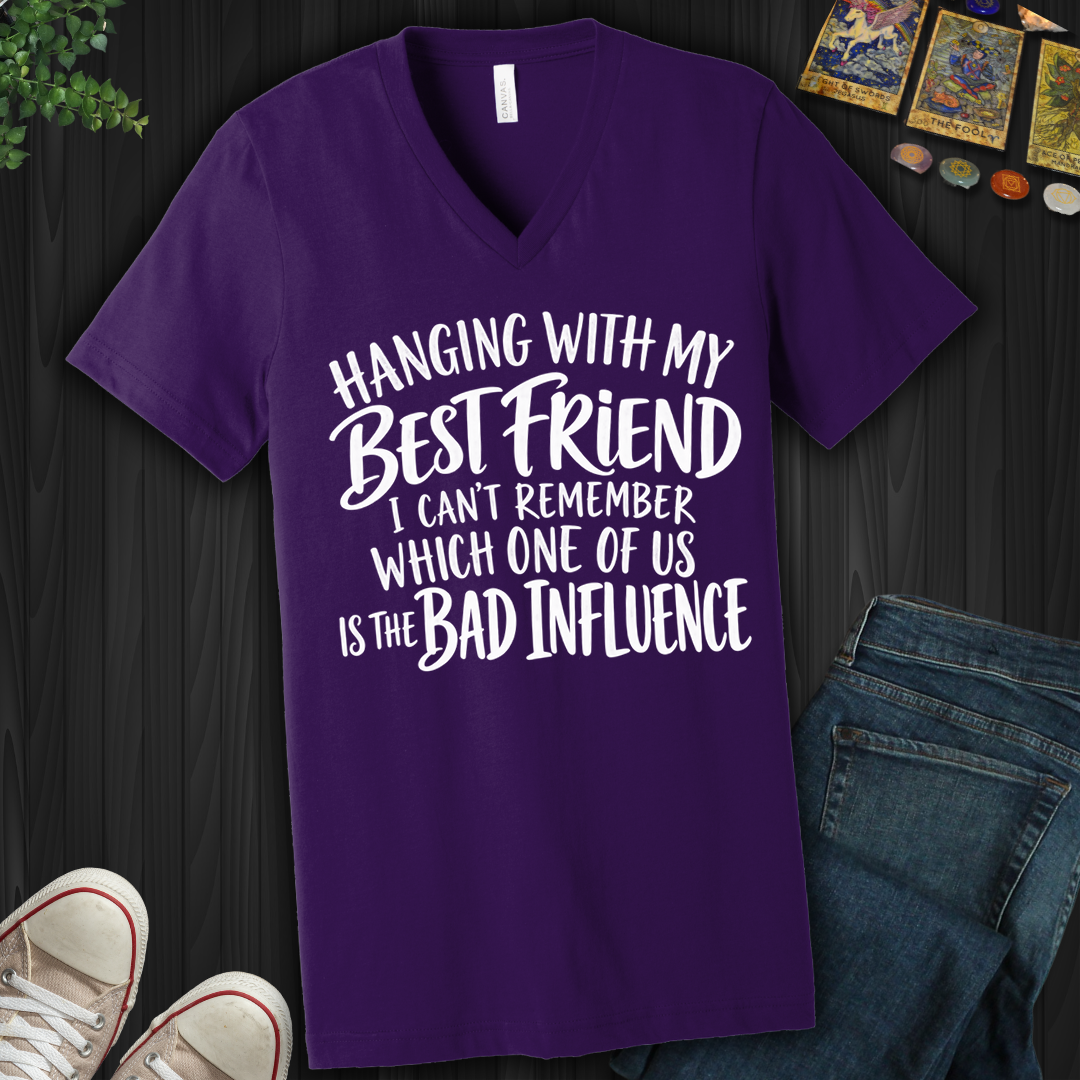 Hanging With My Best Friend- V-Neck