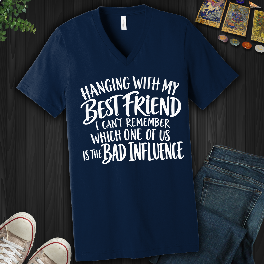 Hanging With My Best Friend- V-Neck