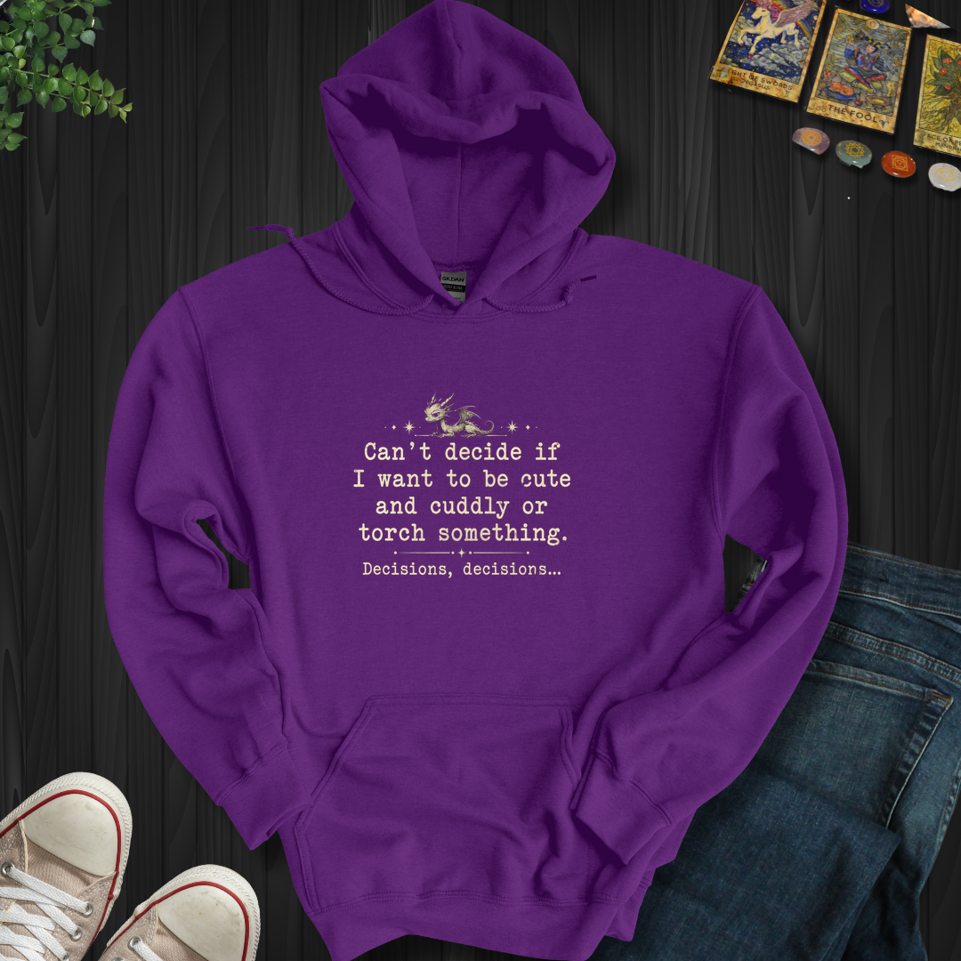 Decisions Decisions- Hooded Sweatshirt