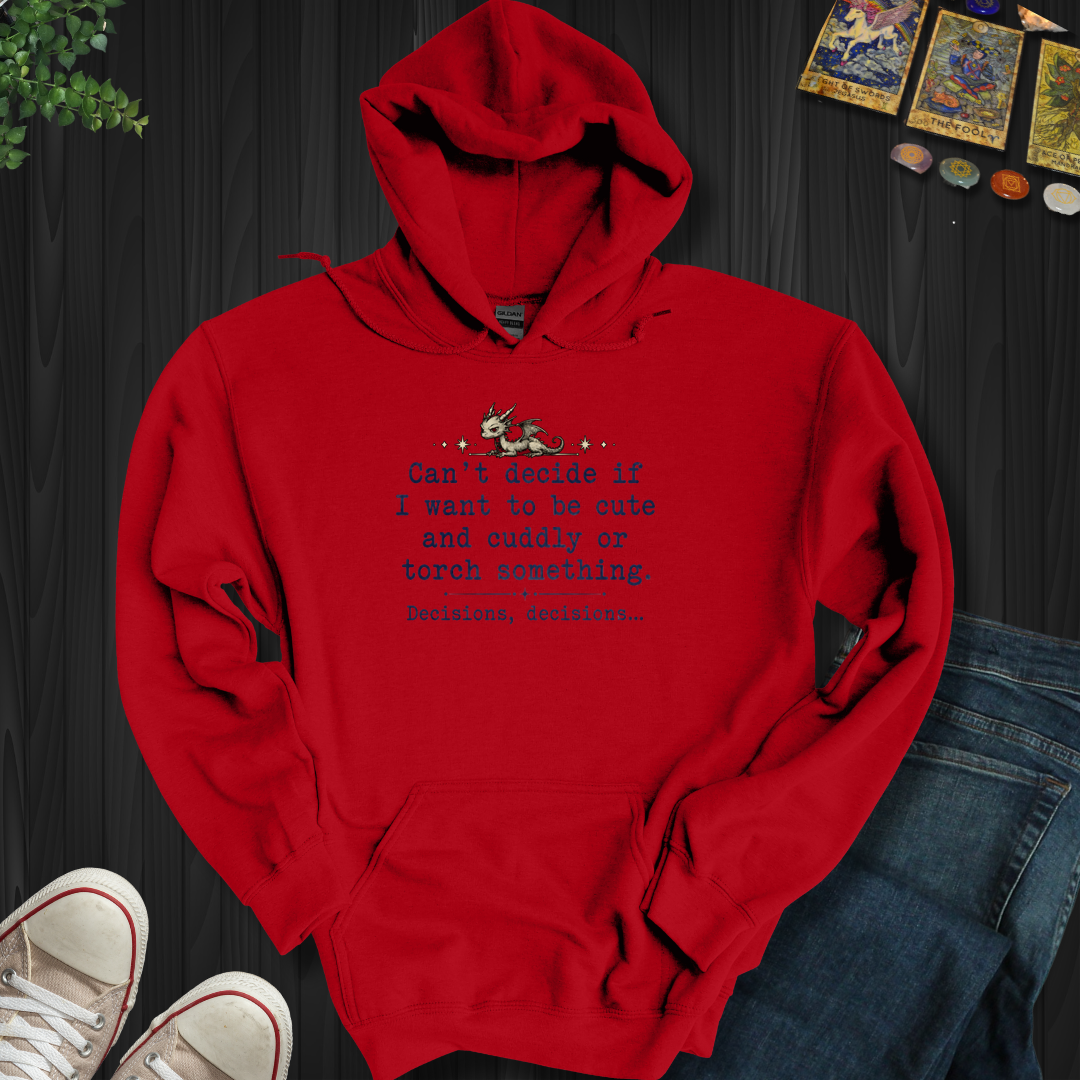 Decisions Decisions- Hooded Sweatshirt