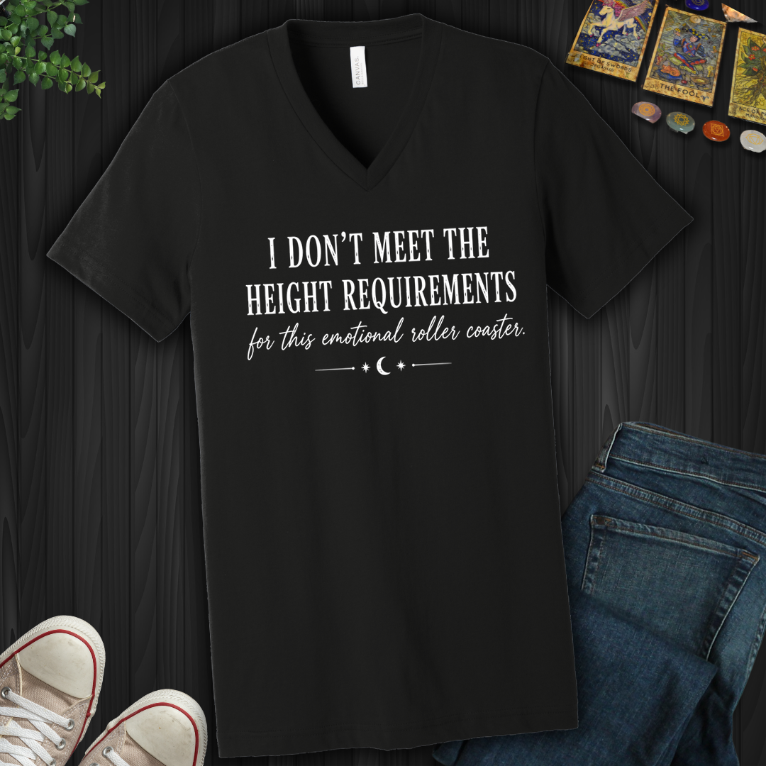 I Don't Meet The Height Requirements- V-Neck