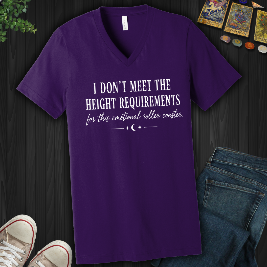 I Don't Meet The Height Requirements- V-Neck