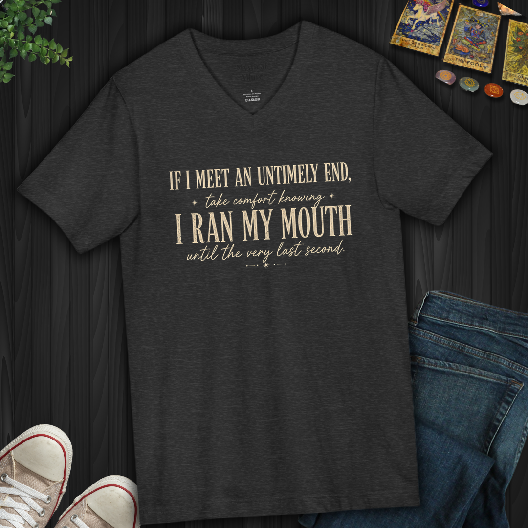 Ran My Mouth- V-Neck