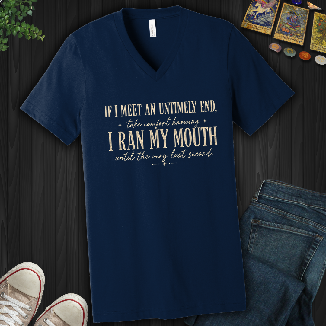 Ran My Mouth- V-Neck