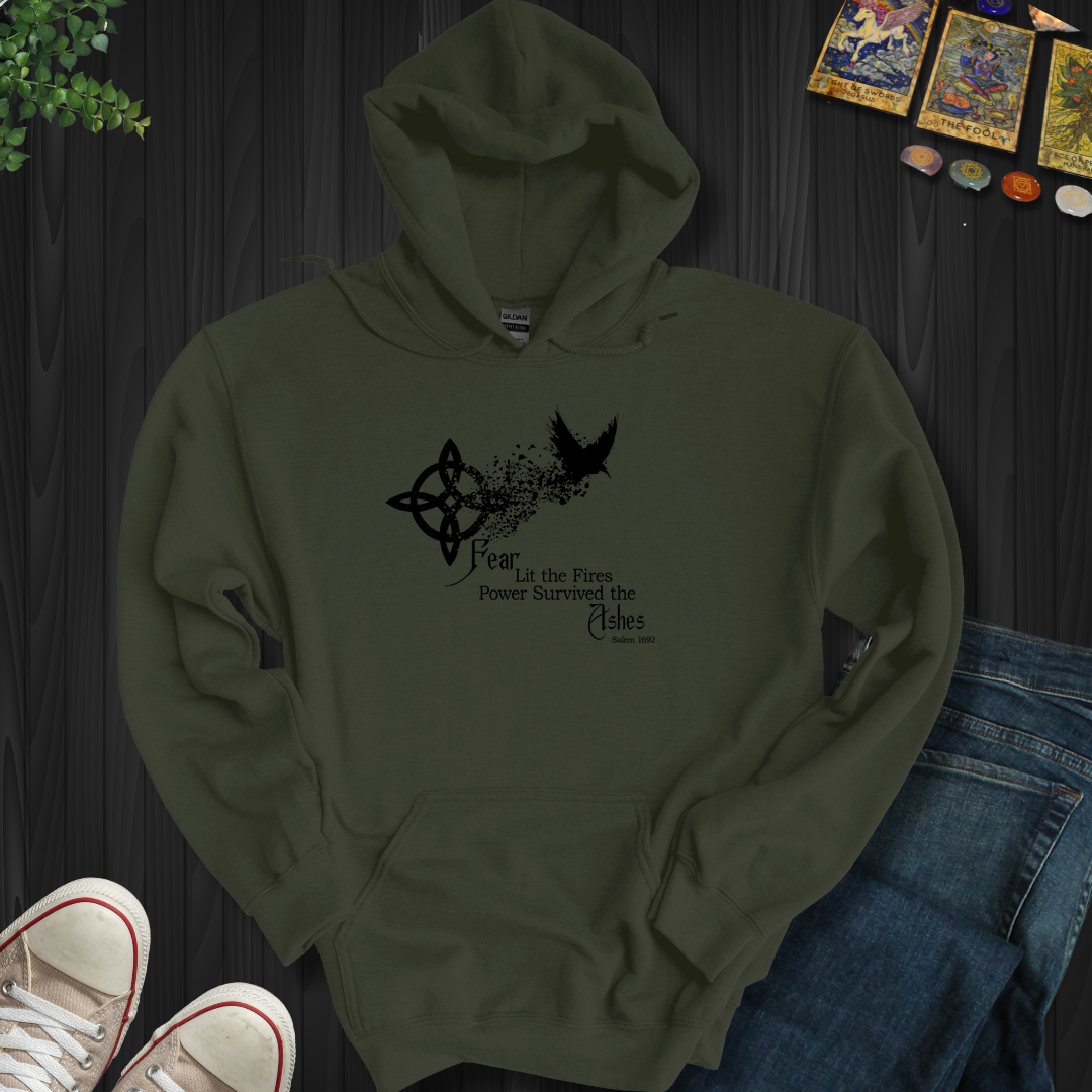 Power Survived The Ashes- Hooded Sweatshirt