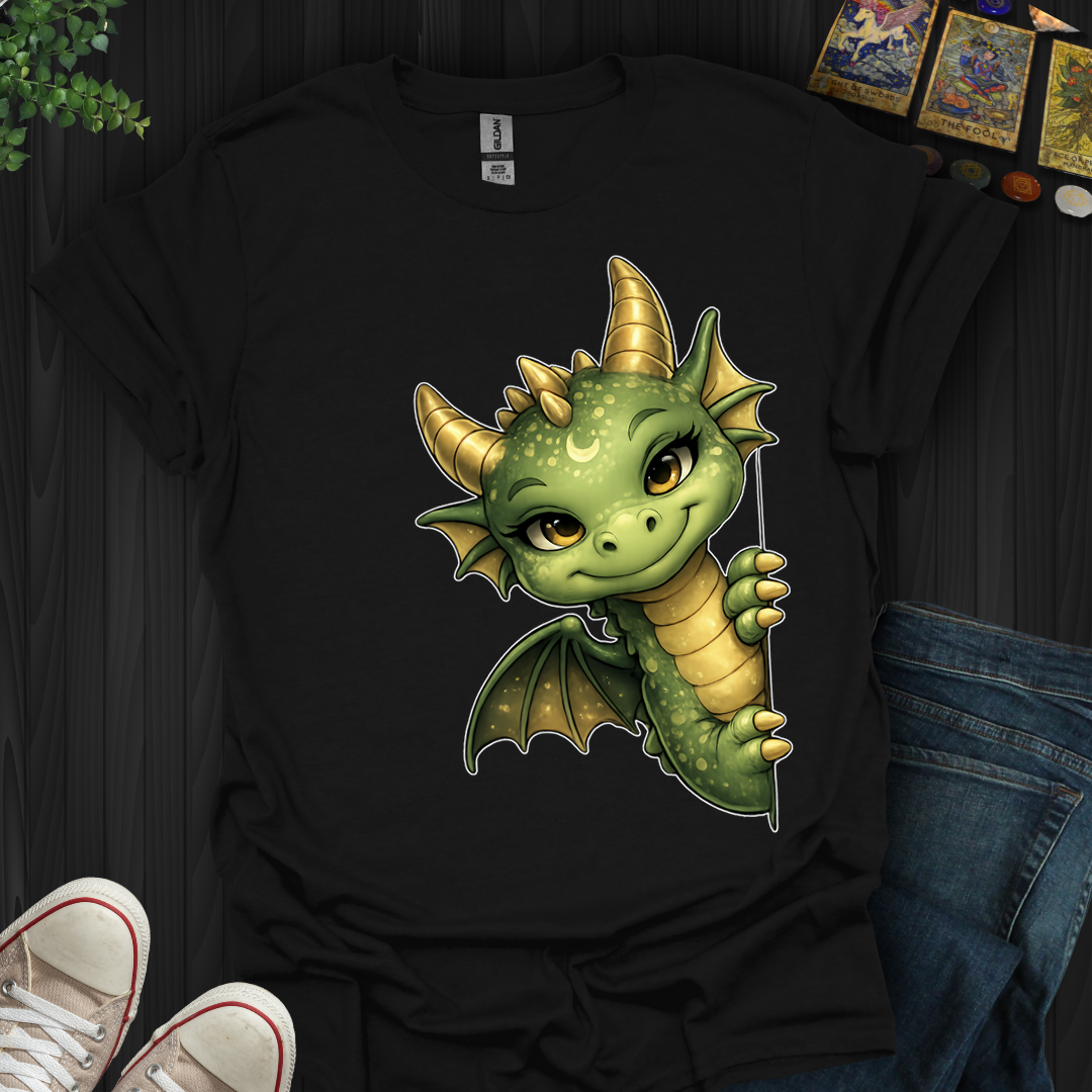 Peekaboo Dragon- T-Shirt