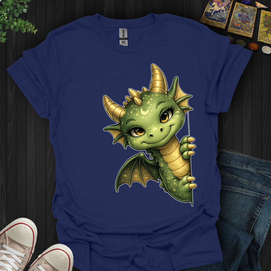 Peekaboo Dragon- T-Shirt