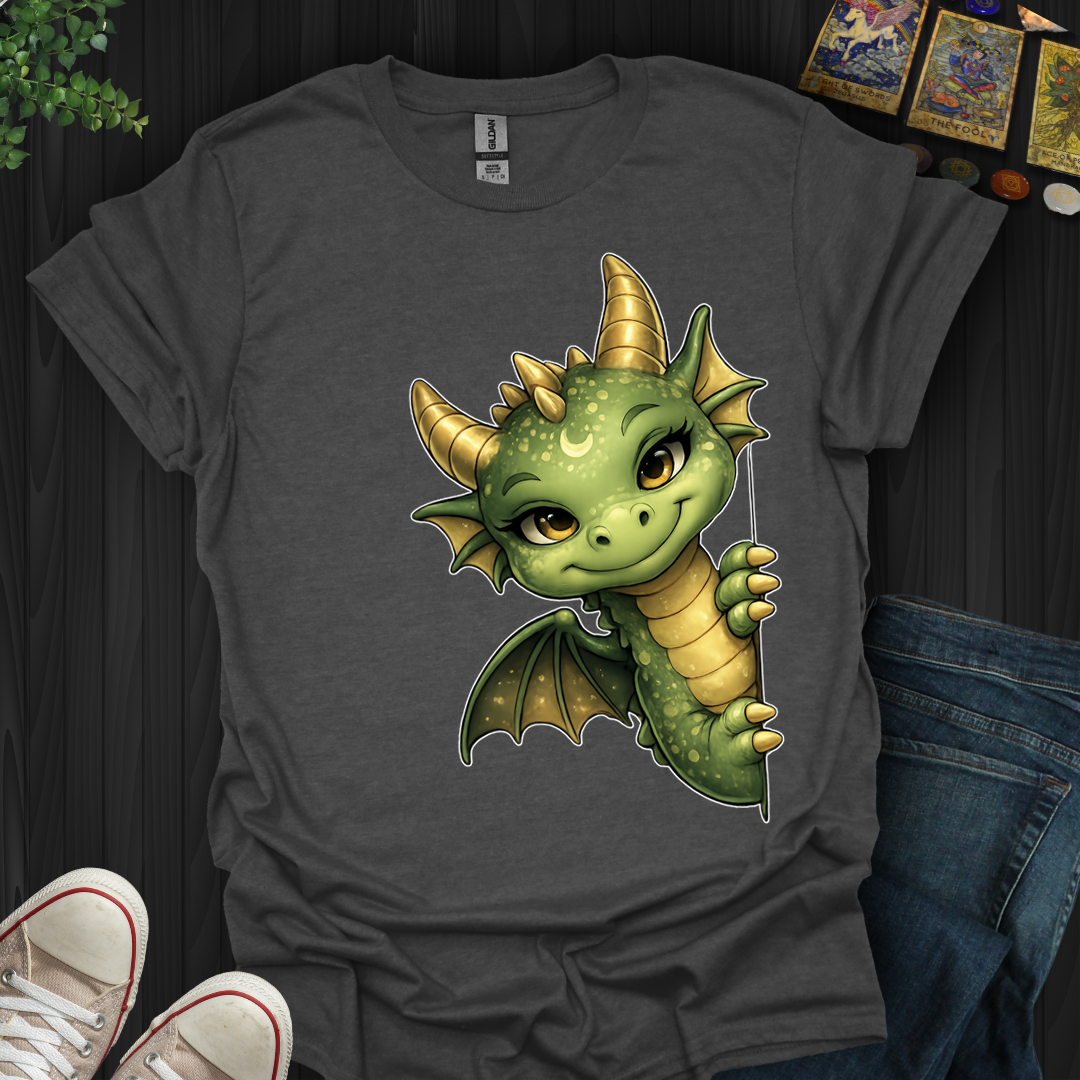 Peekaboo Dragon- T-Shirt