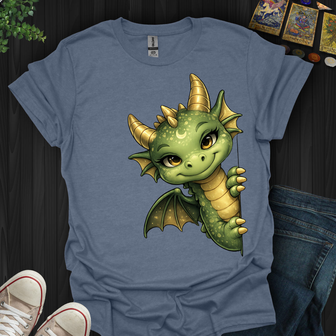 Peekaboo Dragon- T-Shirt