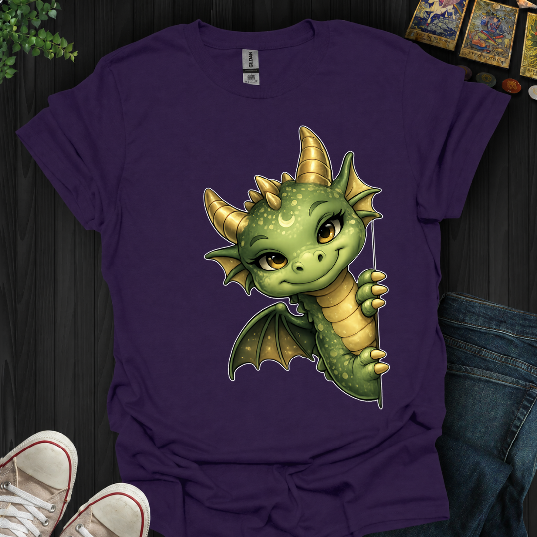 Peekaboo Dragon- T-Shirt