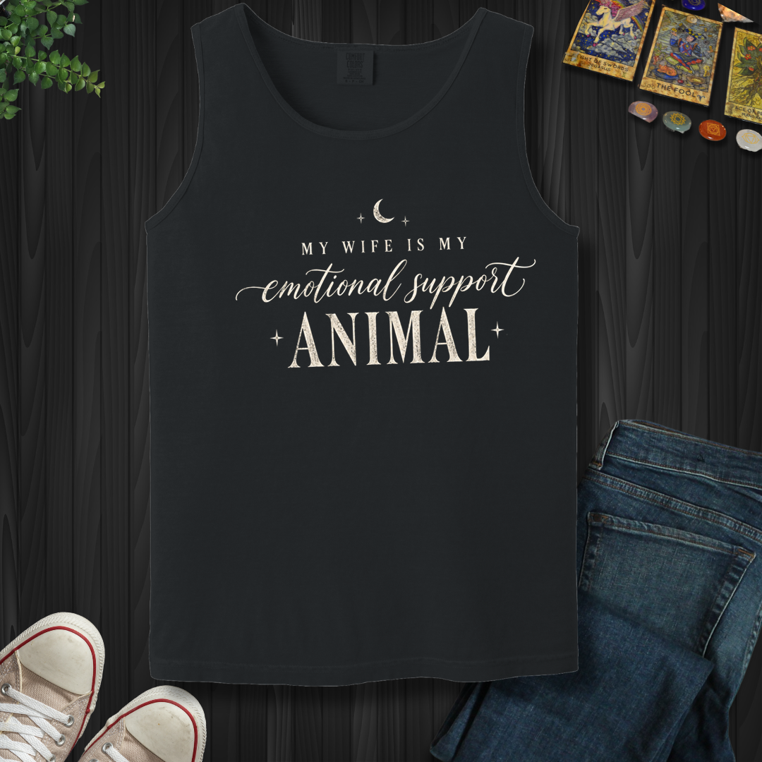 My Wife Is My Support Animal- Tank Top