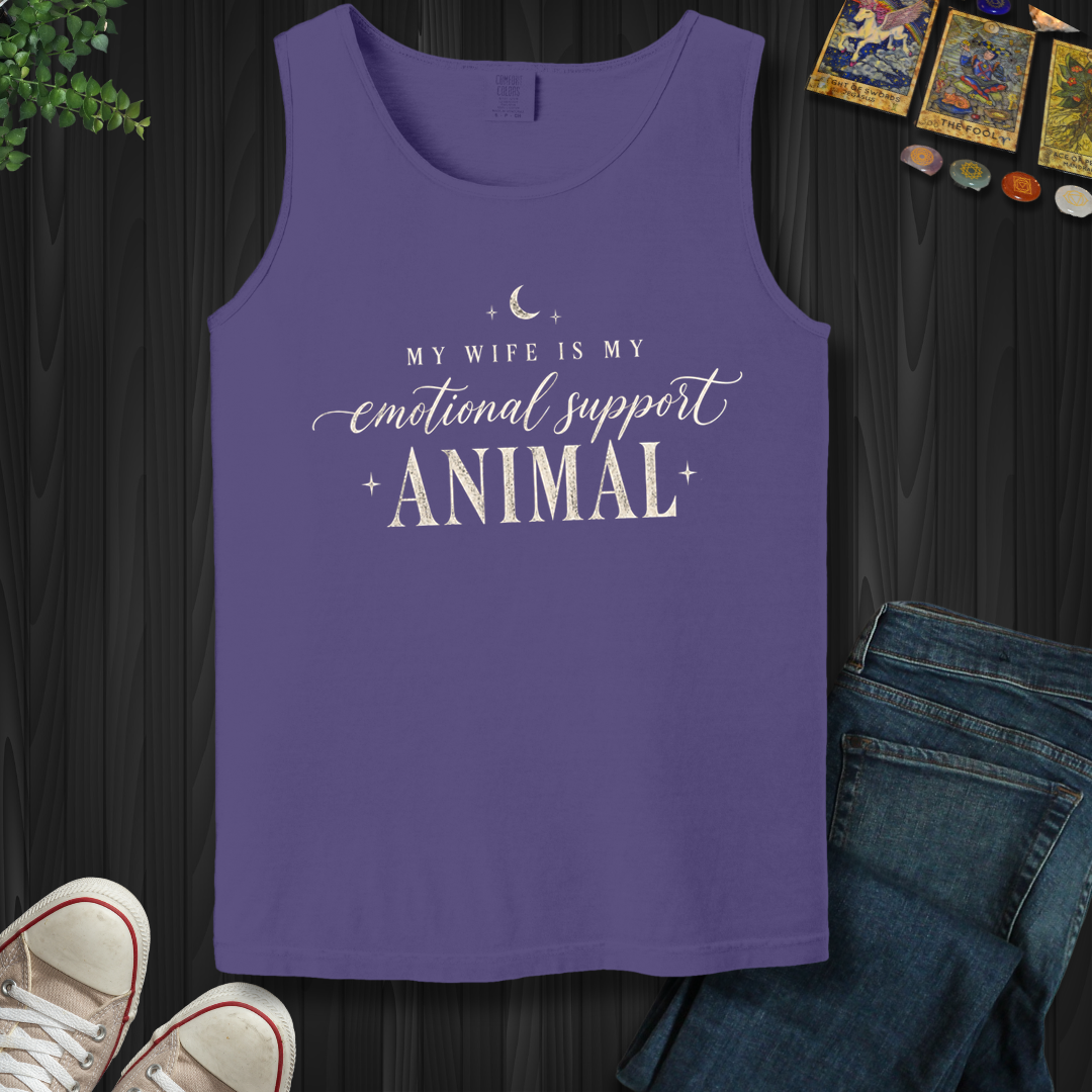 My Wife Is My Support Animal- Tank Top
