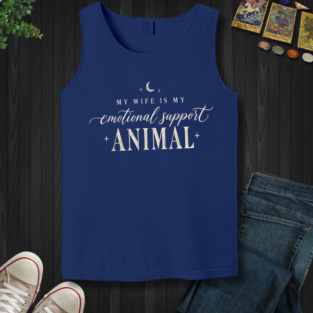 My Wife Is My Support Animal- Tank Top