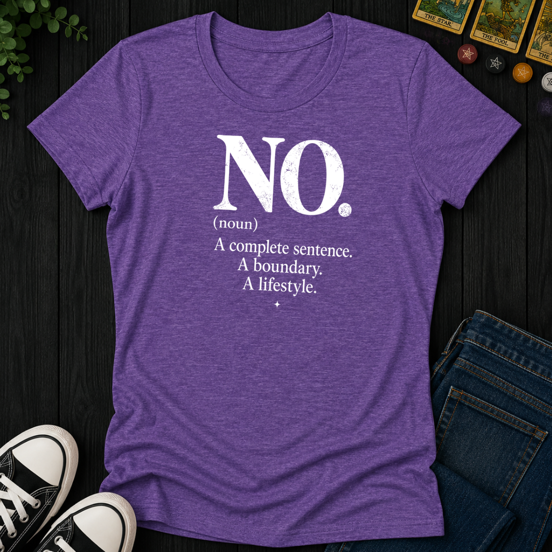 Complete Sentence- Women's Fitted Tee