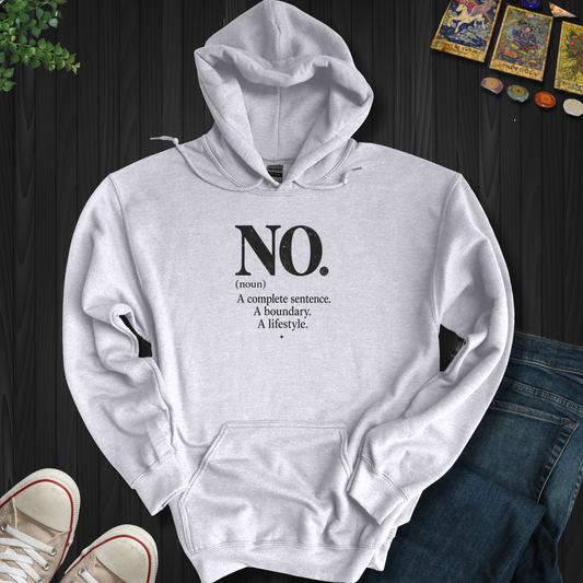 Complete Sentence- Hooded Sweatshirt