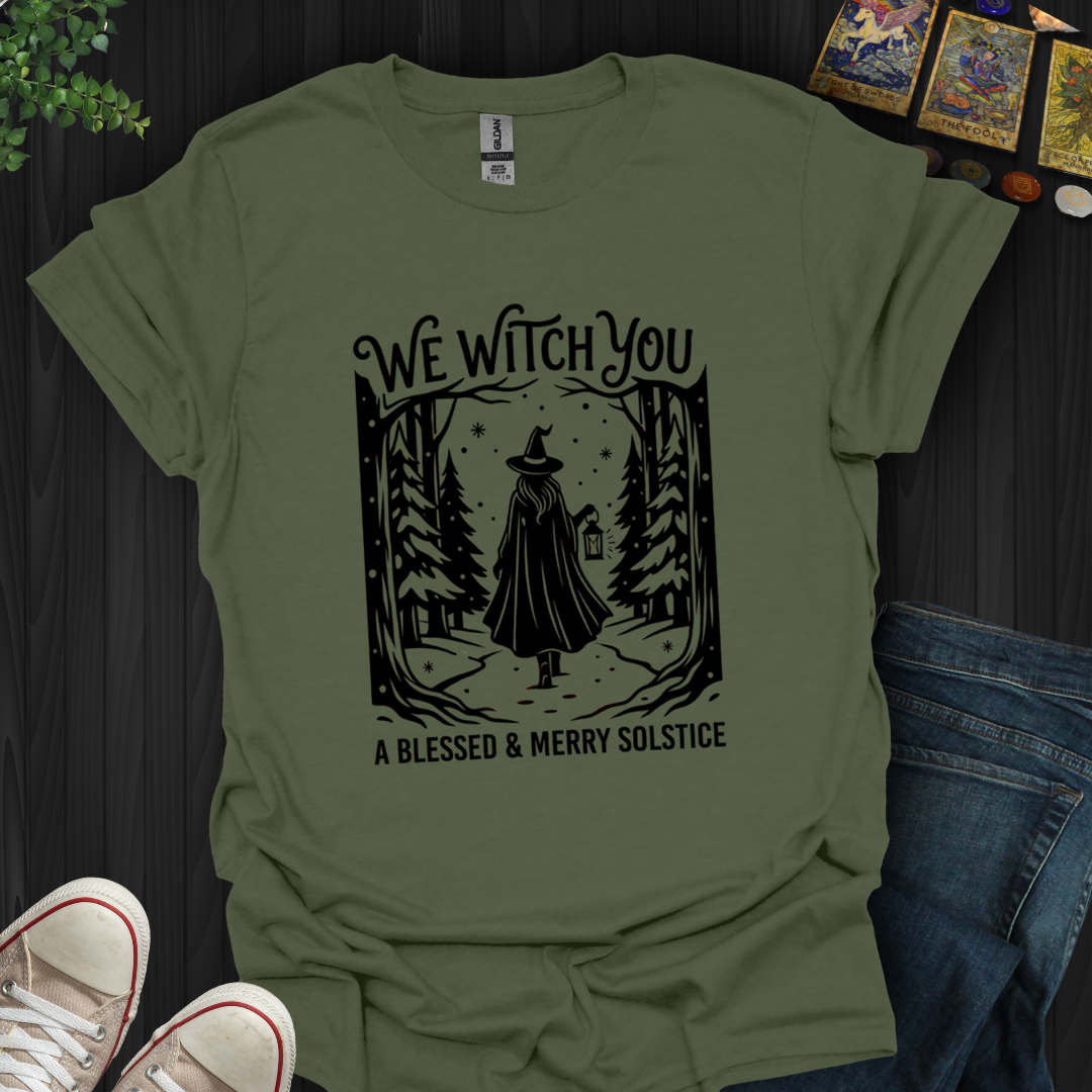 Blessed And Merry Solstice- T-Shirt