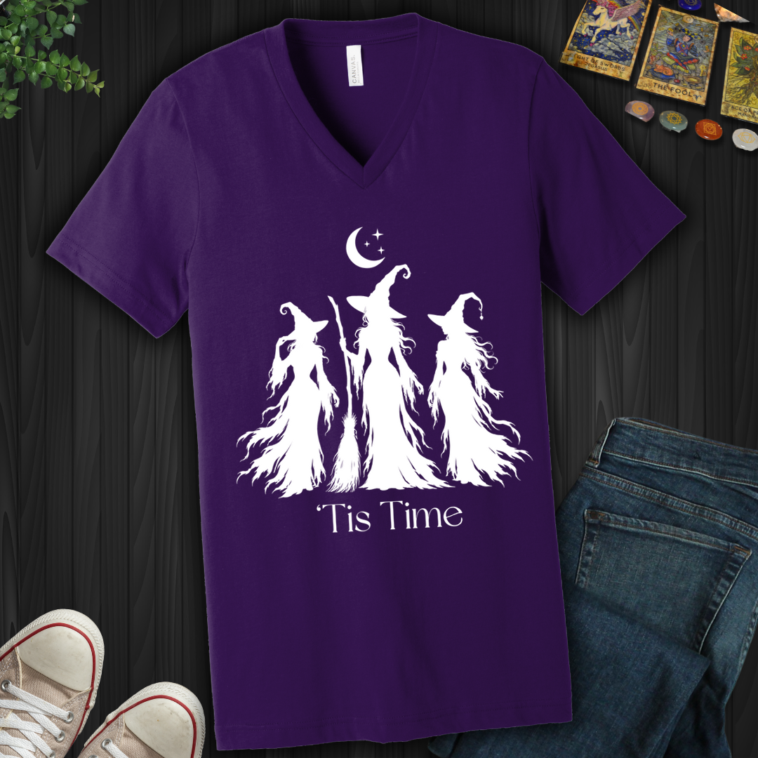 Tis Time Witches- V-Neck