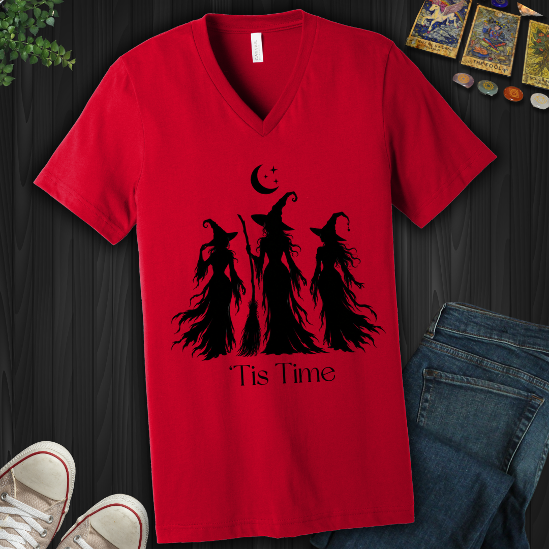 Tis Time Witches- V-Neck