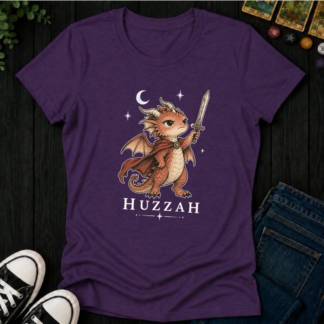 Huzzah- Women's Fitted Tee