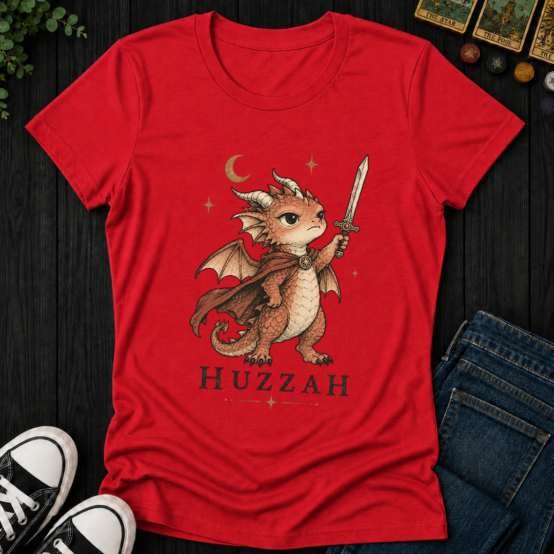Huzzah- Women's Fitted Tee