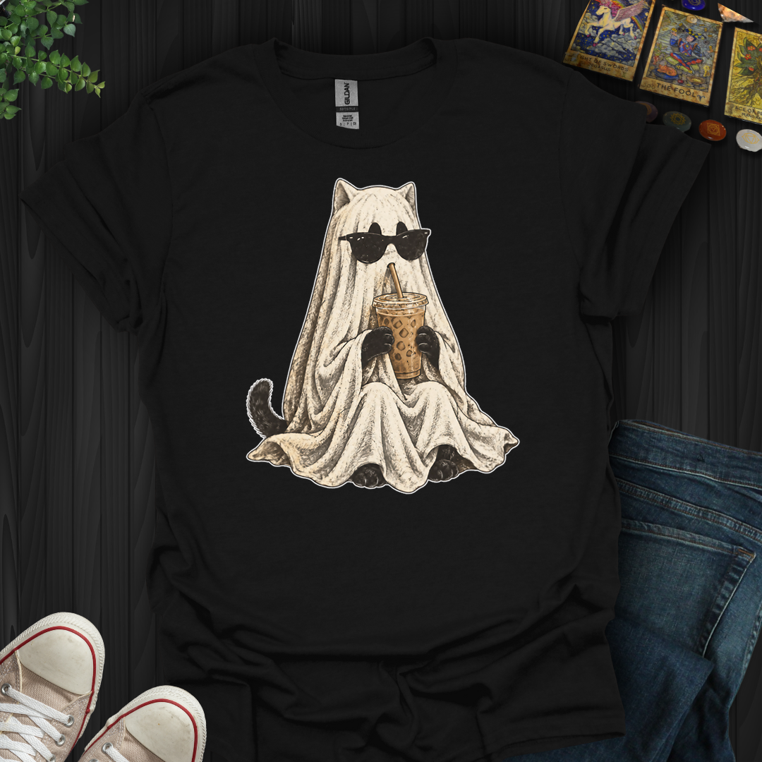 Ghost Cat- T-Shirt