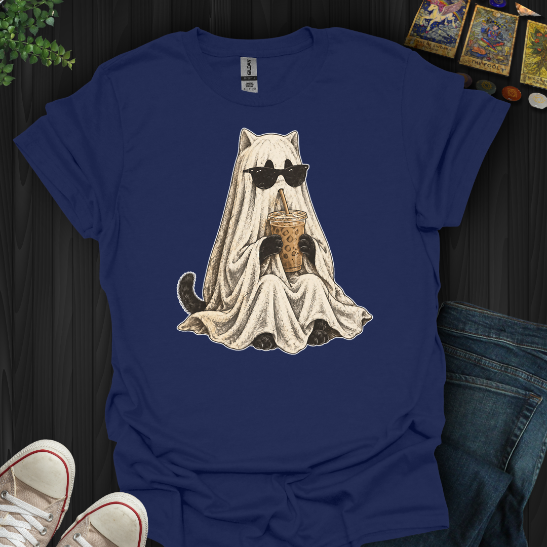 Ghost Cat- T-Shirt