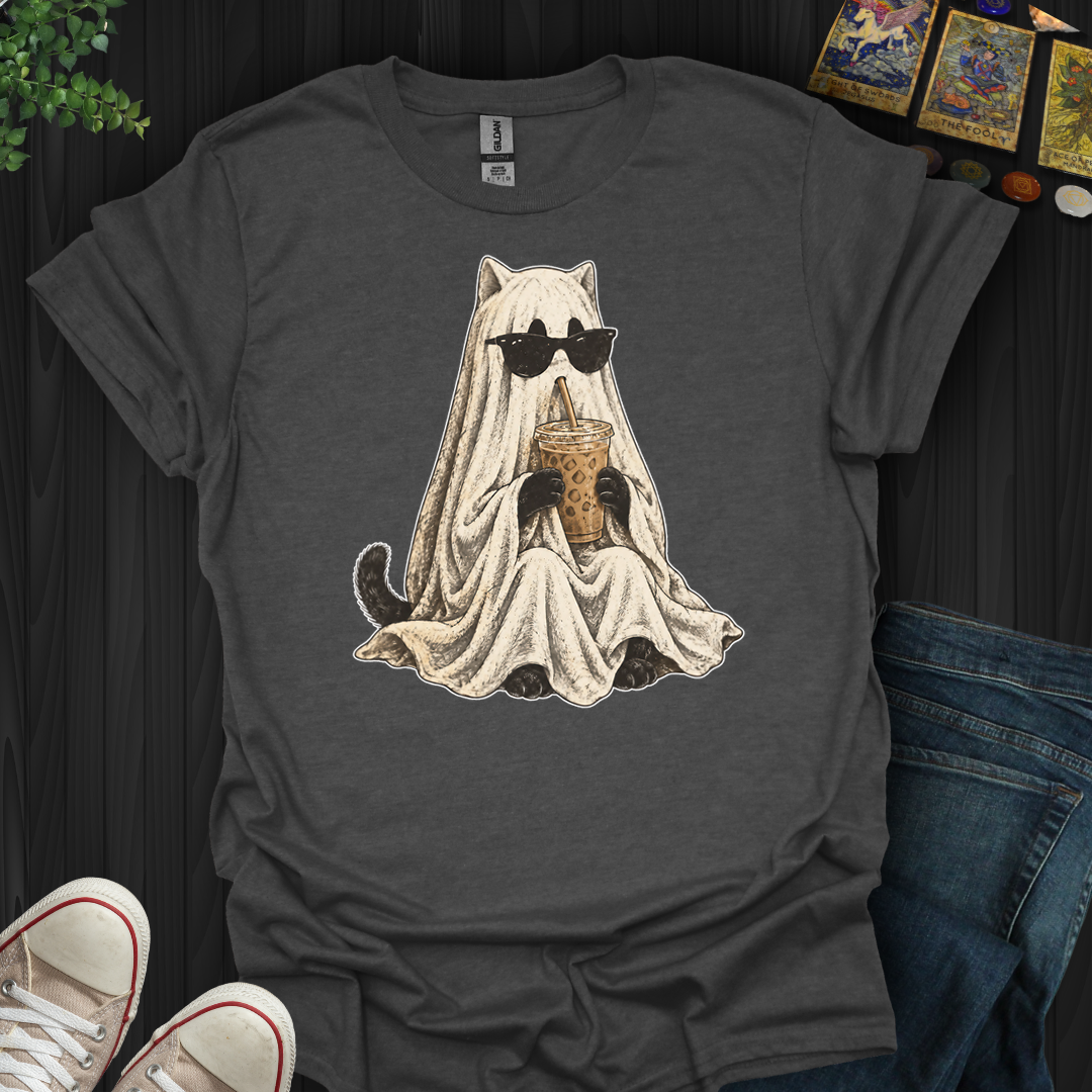 Ghost Cat- T-Shirt