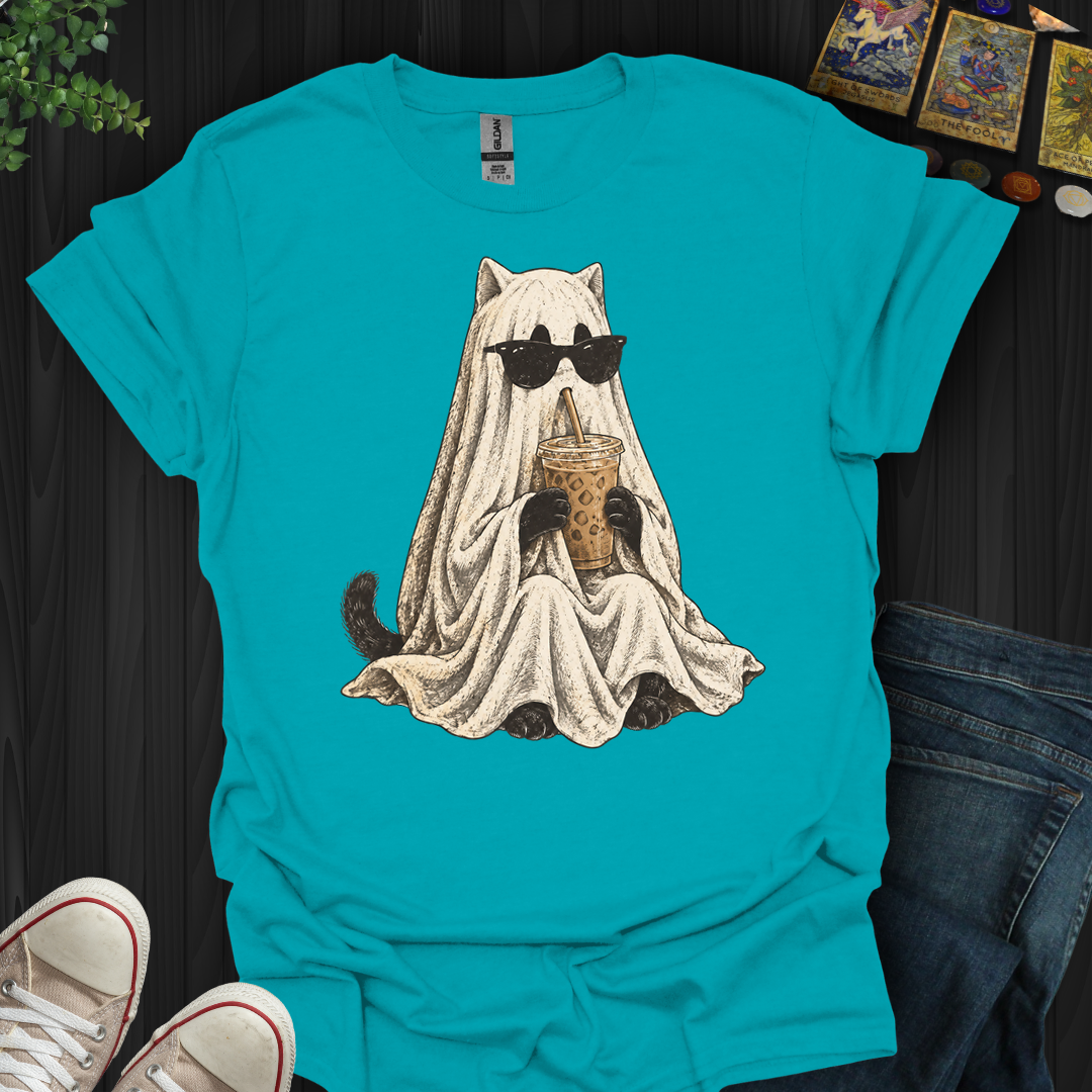 Ghost Cat- T-Shirt