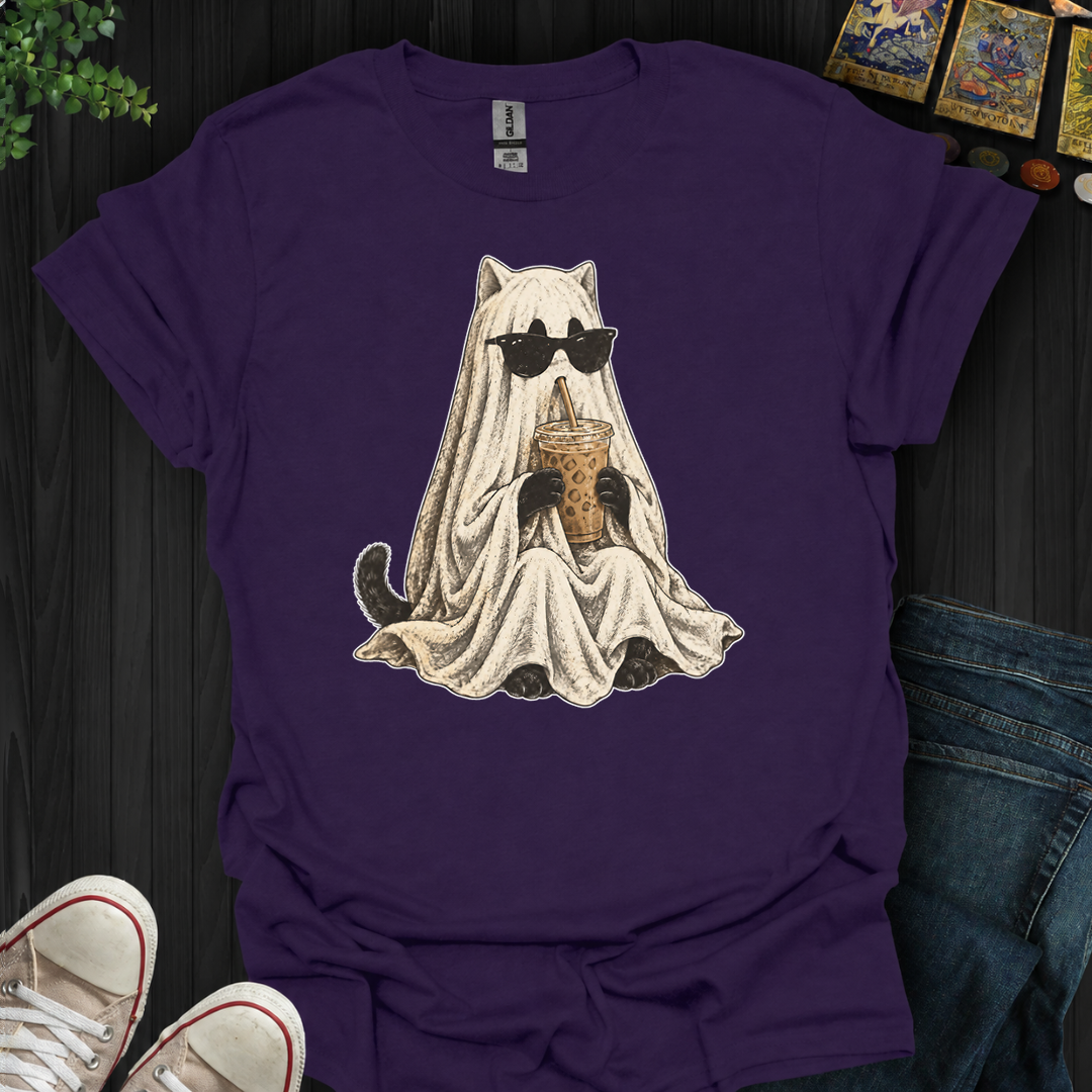 Ghost Cat- T-Shirt