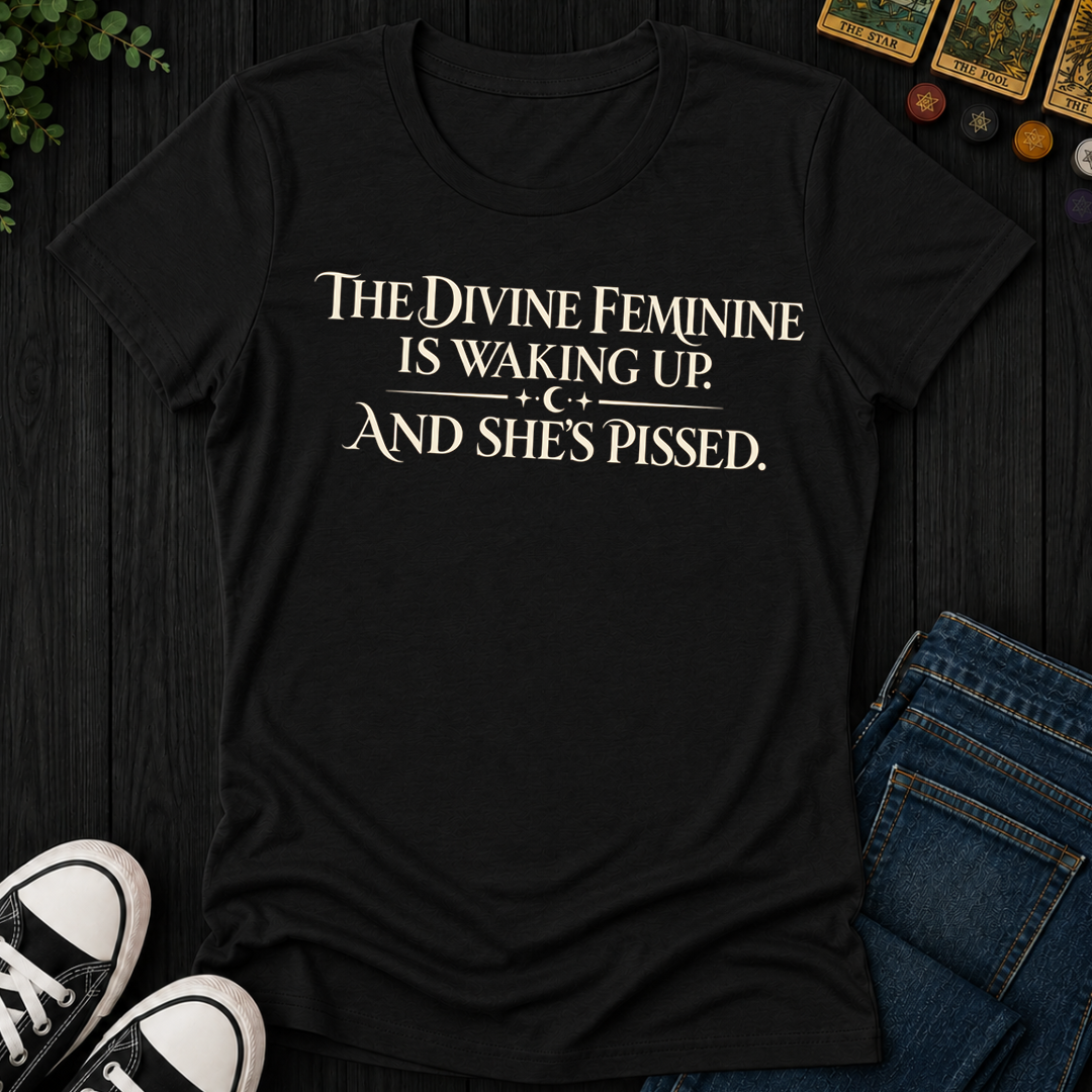The Divine Feminine- Women's Fitted Tee
