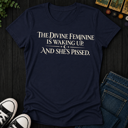 The Divine Feminine- Women's Fitted Tee